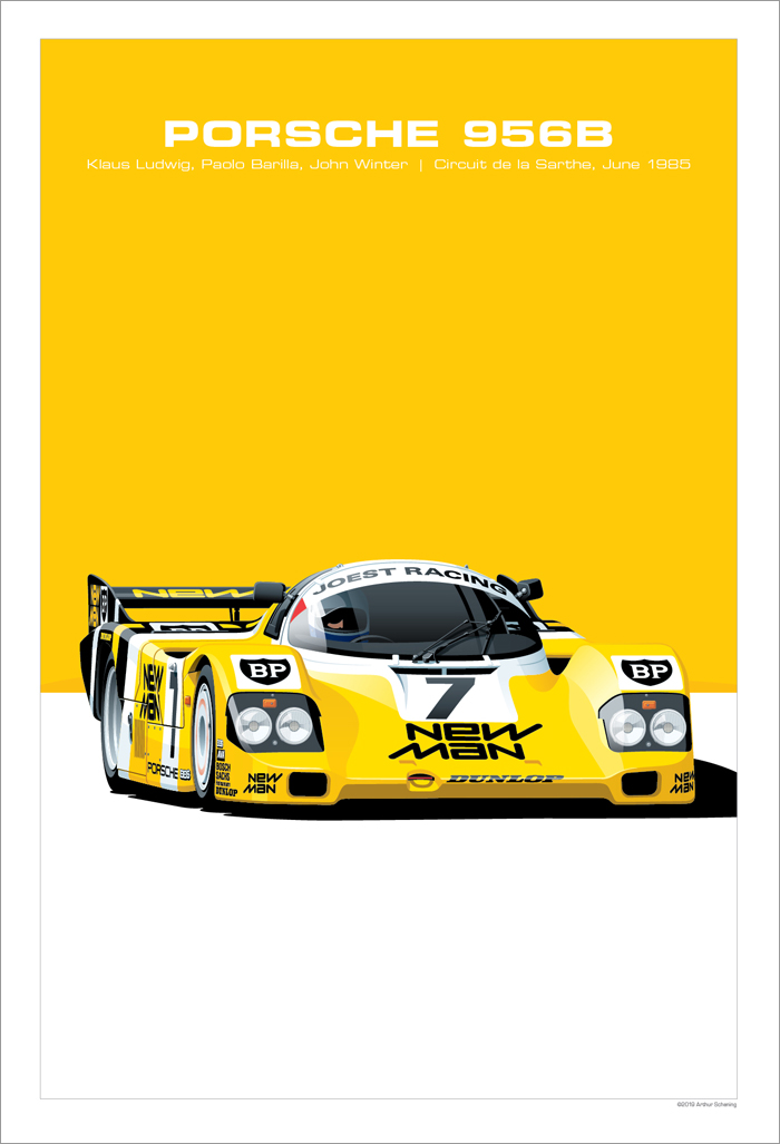 Porsche 956'nın Havada Sergilenmesinin Teknik Ve Estetik Açıklamaları Porsche 956'nın Havada Sergilenmesinin Teknik Ve Estetik Açıklamaları