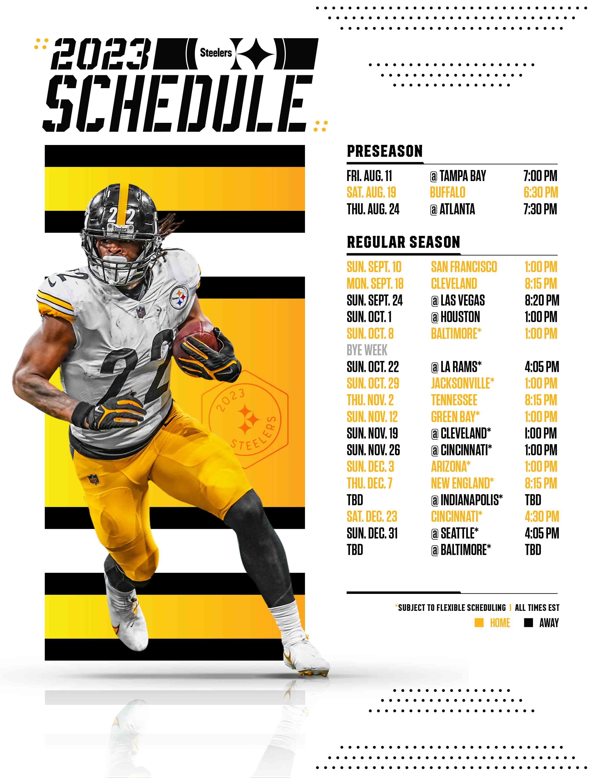 Potential Pittsburgh Steelers 2025 Schedule & Analysis Potential Pittsburgh Steelers 2025 Schedule & Analysis