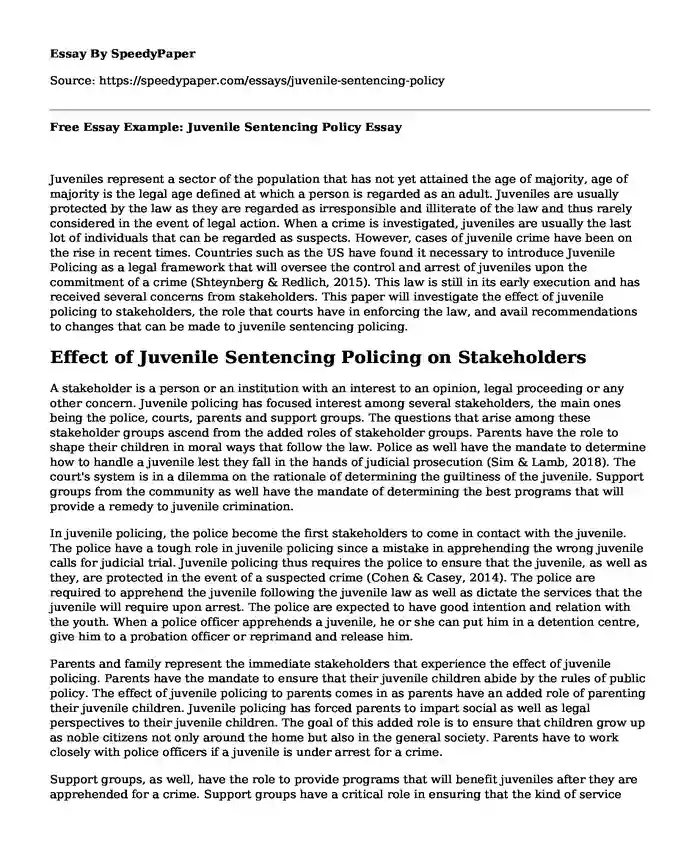 Proposed Changes To Juvenile Sentencing In France Proposed Changes To Juvenile Sentencing In France