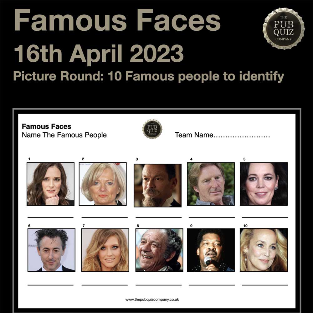 Recognize These Faces From April 1999? Recognize These Faces From April 1999?