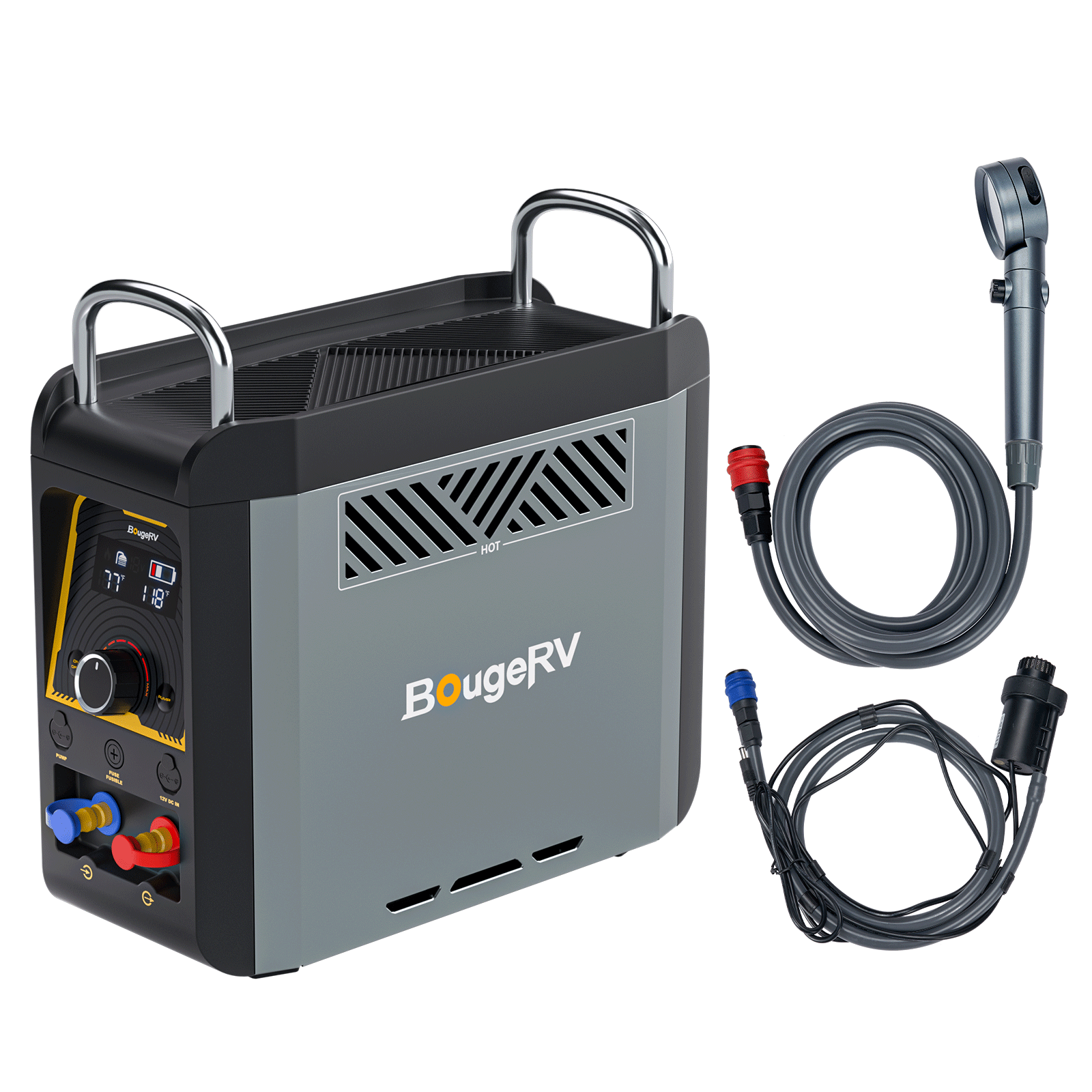 Review Of The BougeRV Water Heater For RV And Camping Use Review Of The BougeRV Water Heater For RV And Camping Use