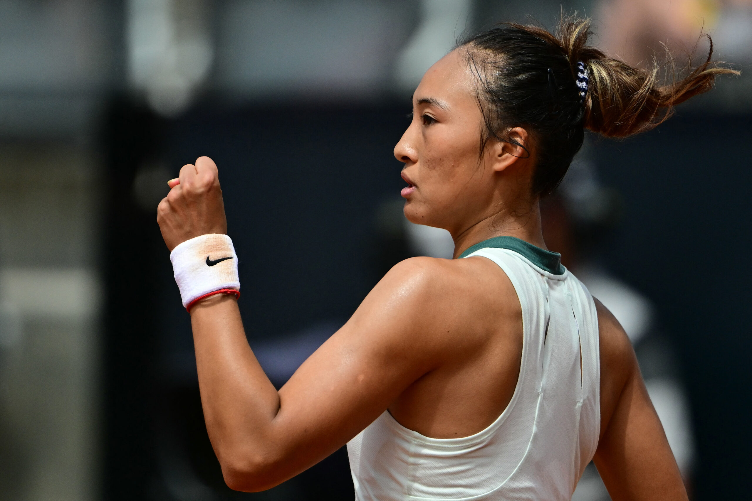 Rome Open: Zheng Through To Last 16 After Frech Win Rome Open: Zheng Through To Last 16 After Frech Win