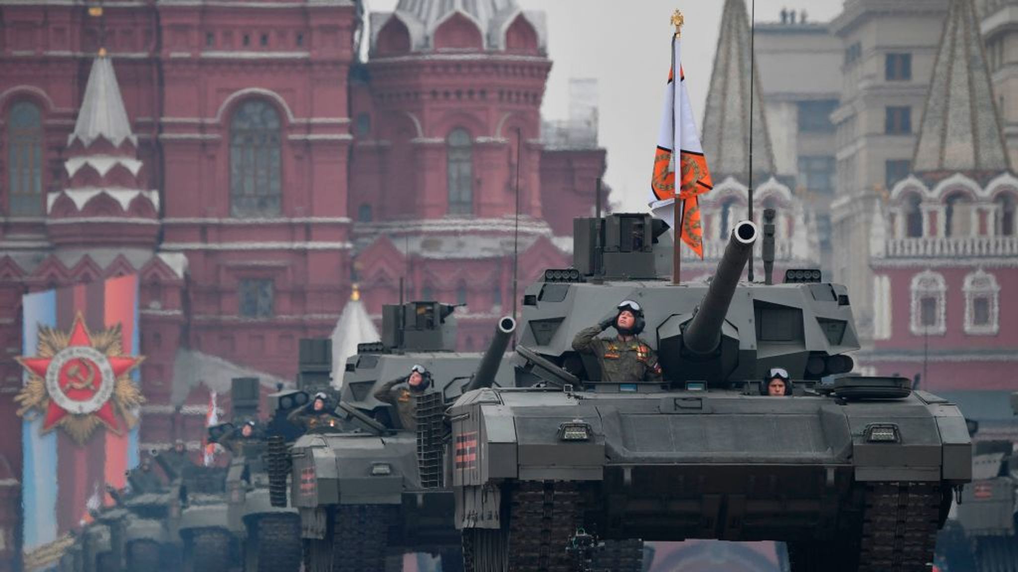 Russia's Military Strength On Display At Victory Day Parade Russia's Military Strength On Display At Victory Day Parade