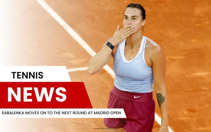 Sabalenka And Zverev Advance To Next Round In Madrid Sabalenka And Zverev Advance To Next Round In Madrid