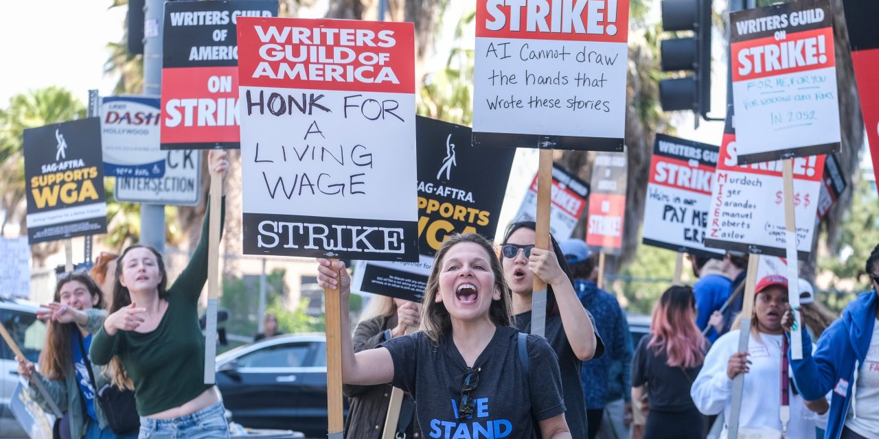 SAG-AFTRA Joins WGA: Complete Hollywood Production Shutdown SAG-AFTRA Joins WGA: Complete Hollywood Production Shutdown
