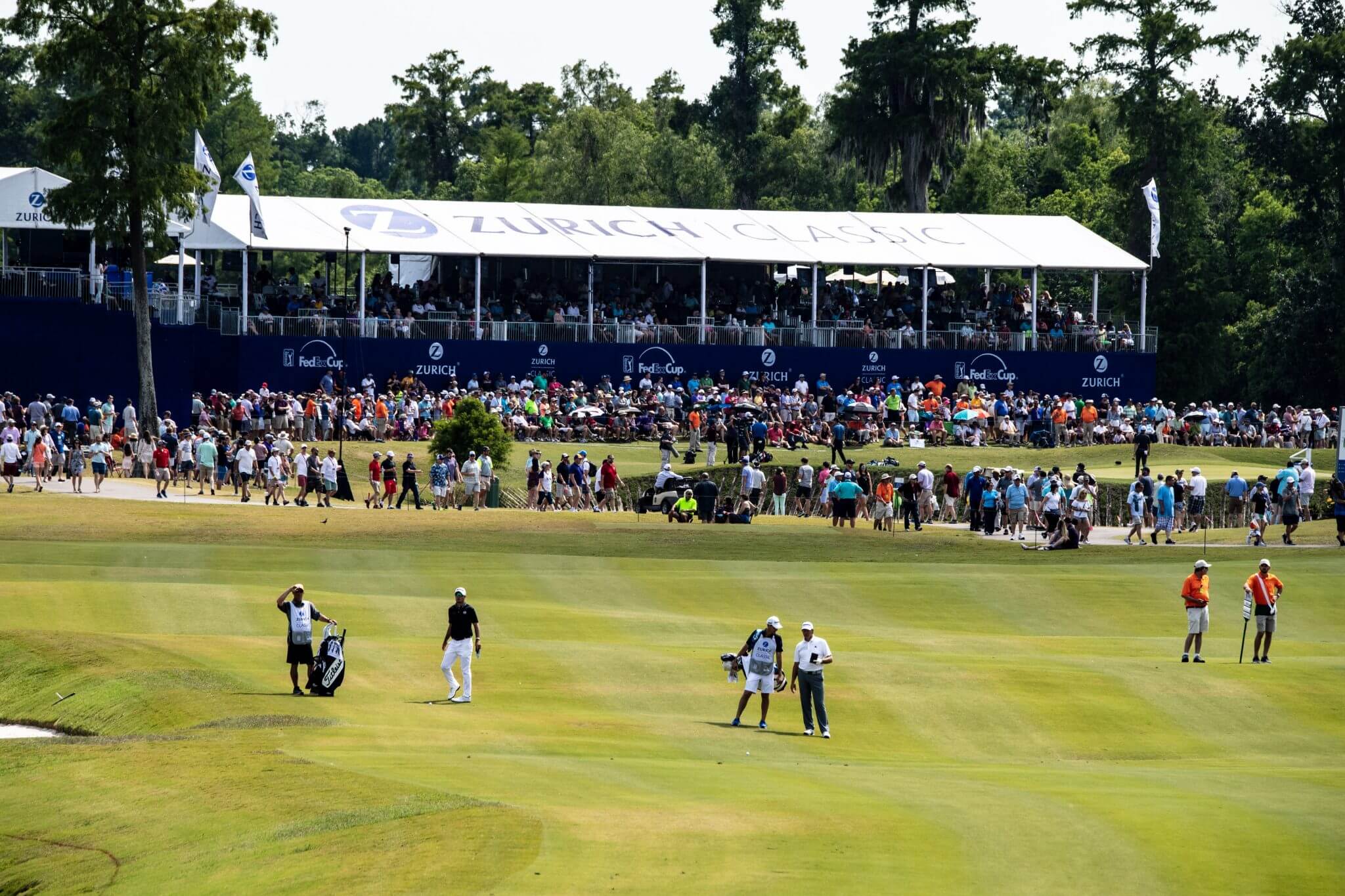 Salinda And Velo Take The Lead At Zurich Classic With Record-Setting Round Salinda And Velo Take The Lead At Zurich Classic With Record-Setting Round