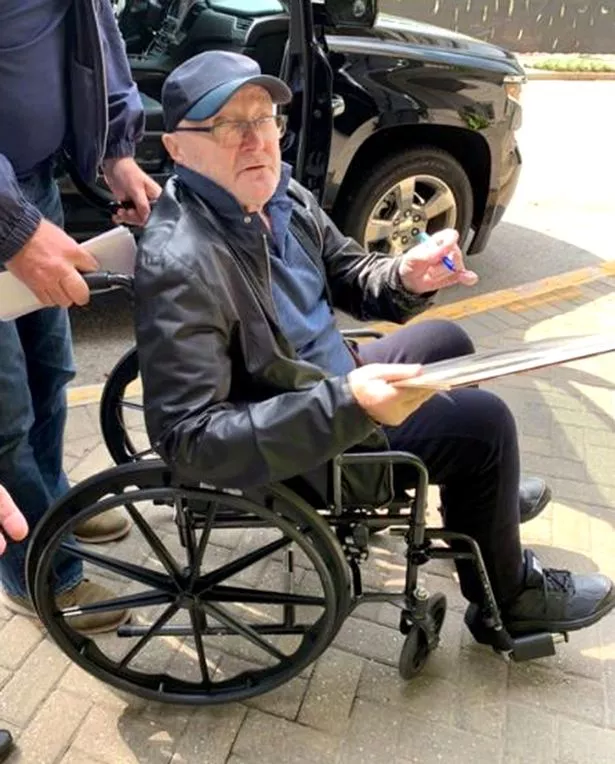 Serious Health Issues Force Phil Collins To Give Emotional Update Serious Health Issues Force Phil Collins To Give Emotional Update