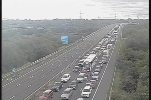 Severe Traffic Delays On M56 Following Accident Near Cheshire/Deeside Severe Traffic Delays On M56 Following Accident Near Cheshire/Deeside