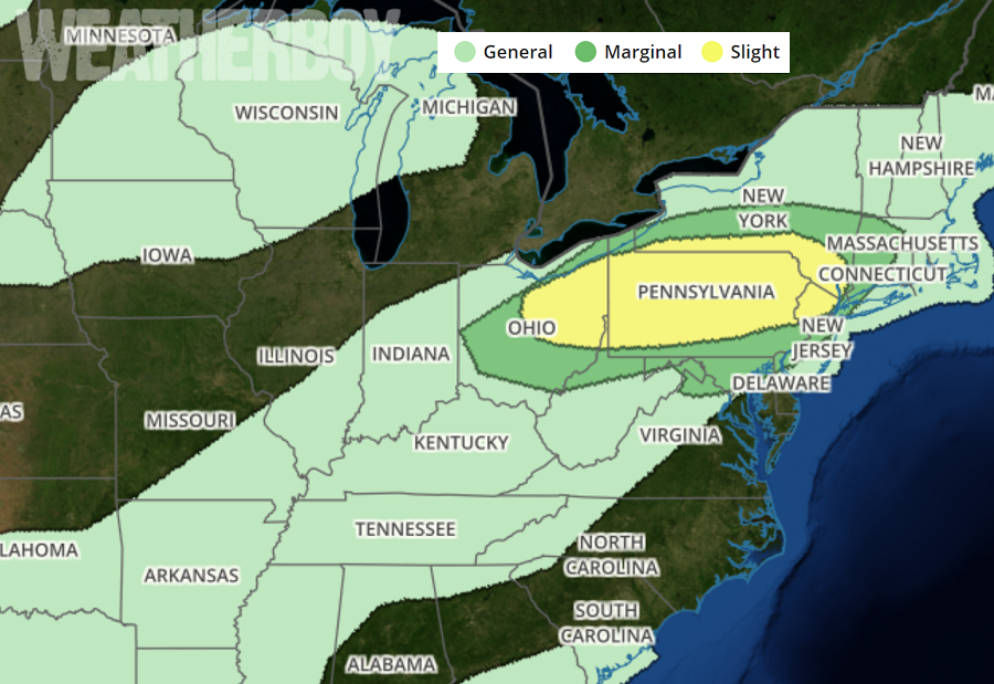 Severe Weather Outlook: High Storm Chance Overnight, Monday Potential Severe Weather Outlook: High Storm Chance Overnight, Monday Potential