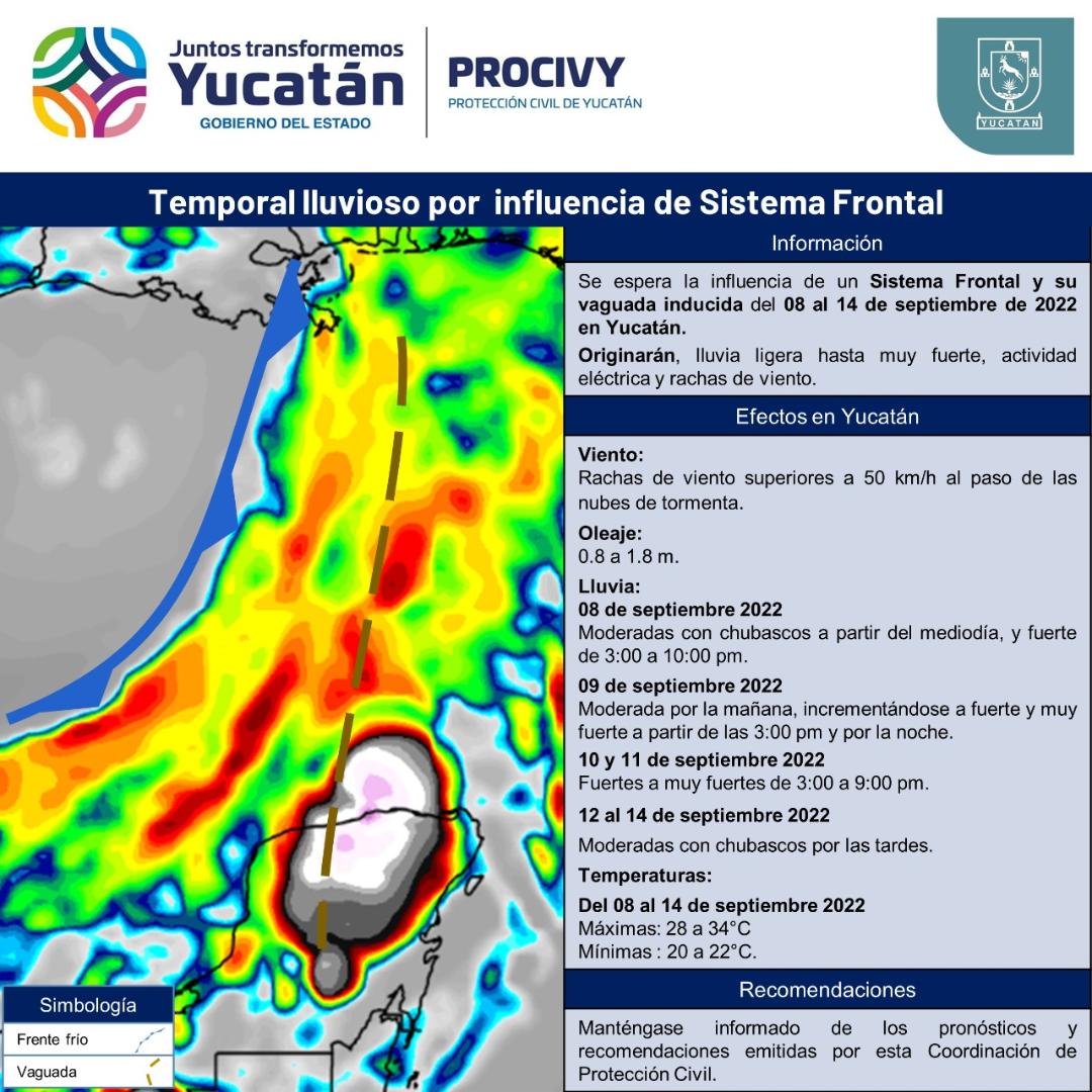Sistema Frontal Y Vaguada Causarán Lluvias Este Sábado Sistema Frontal Y Vaguada Causarán Lluvias Este Sábado