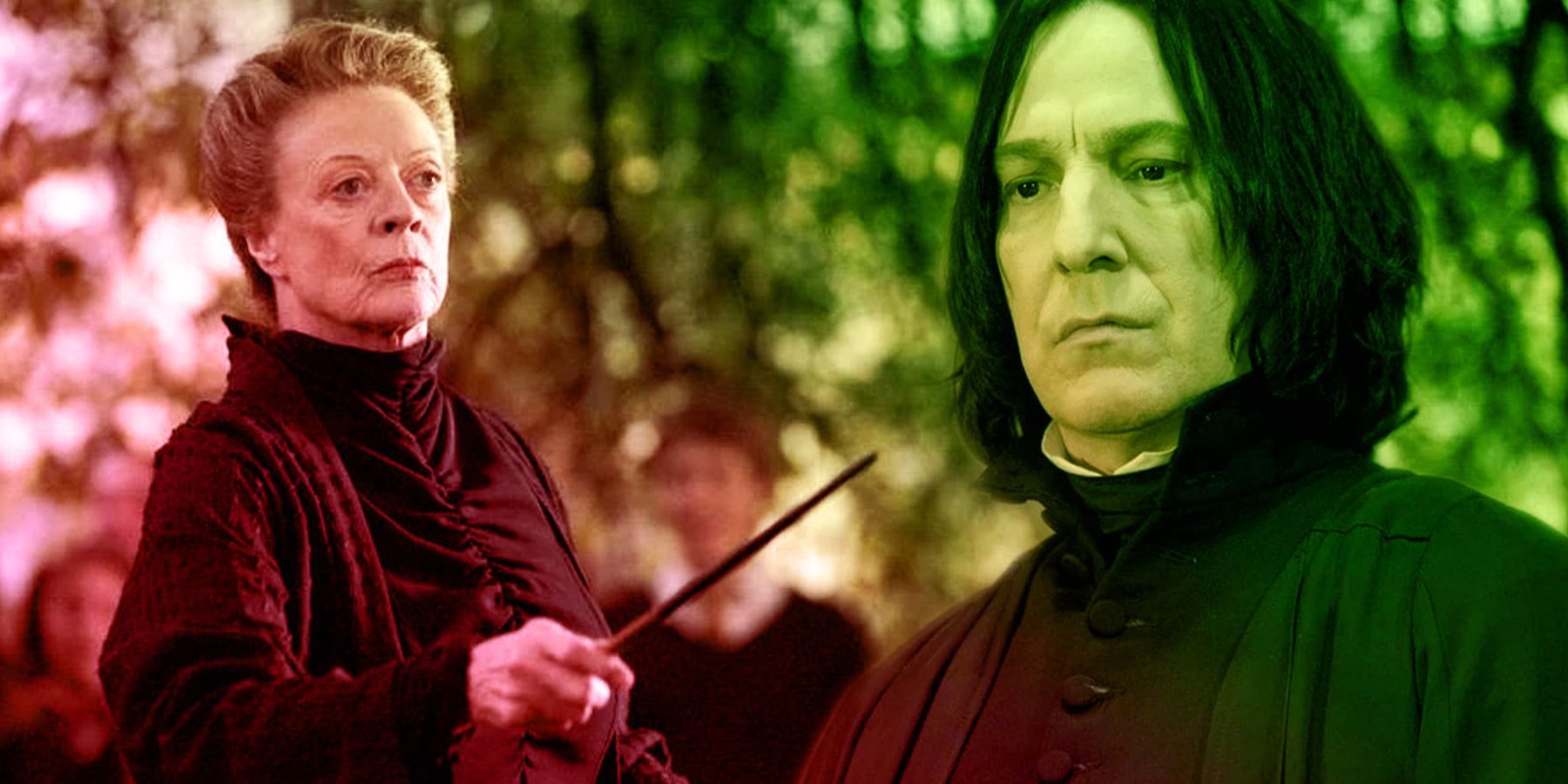 Snape And McGonagall In The Harry Potter Remake: Staying True To The Source Material Snape And McGonagall In The Harry Potter Remake: Staying True To The Source Material