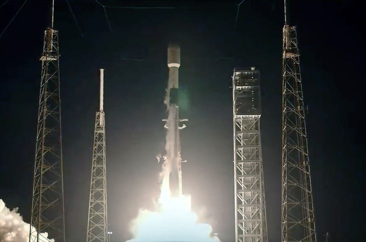 SpaceX Launches 27 Starlink Satellites On Falcon 9 Rocket SpaceX Launches 27 Starlink Satellites On Falcon 9 Rocket