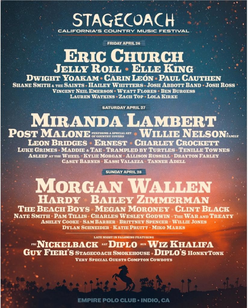 Stagecoach Country Music Festival 2025: Complete Guide To Lineup And Tickets Stagecoach Country Music Festival 2025: Complete Guide To Lineup And Tickets