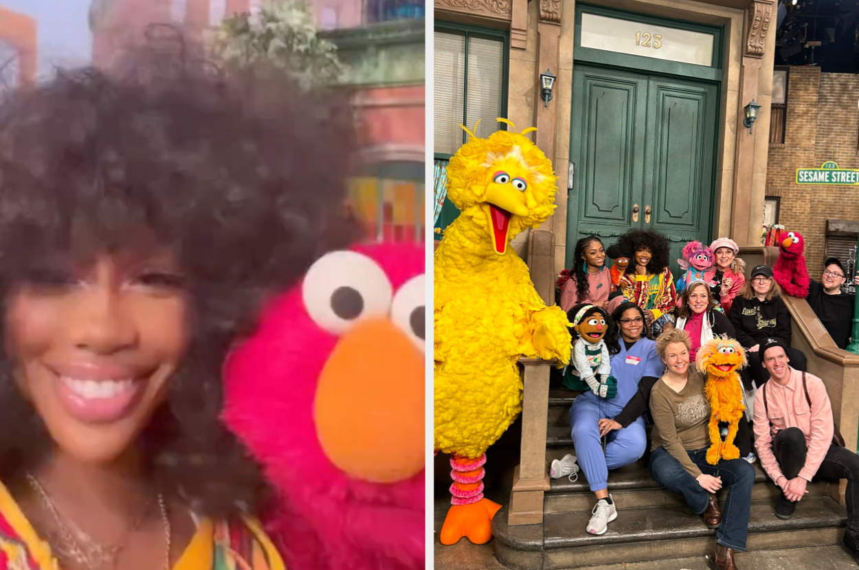 SZA Teams Up With Elmo For A Heartwarming Song About Gratitude On Sesame Street