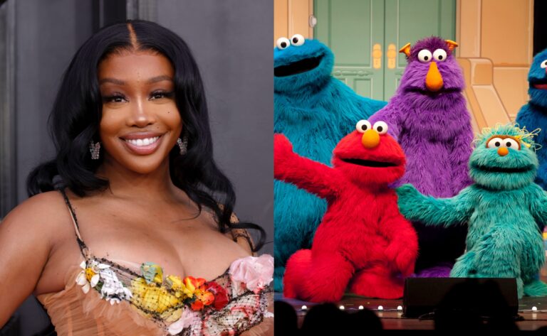 SZA's Sesame Street Appearance: Singing A Song About Gratitude With Elmo SZA's Sesame Street Appearance: Singing A Song About Gratitude With Elmo