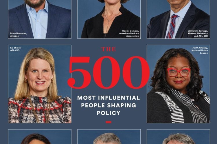 The 500 Most Influential People In Washington DC In 2025 The 500 Most Influential People In Washington DC In 2025
