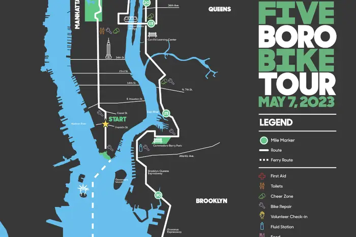 The Five Boro Bike Tour: Route Map, Preparation, And What To Expect In NYC The Five Boro Bike Tour: Route Map, Preparation, And What To Expect In NYC