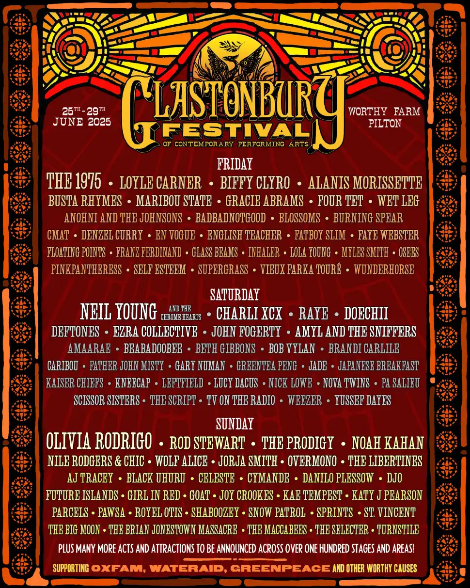 The Glastonbury 2025 Lineup: A Comprehensive Guide To The Must-See Performers The Glastonbury 2025 Lineup: A Comprehensive Guide To The Must-See Performers