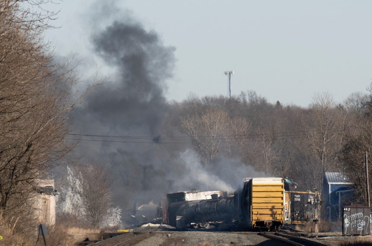 The Lingering Effects Of Toxic Chemicals From The Ohio Train Derailment The Lingering Effects Of Toxic Chemicals From The Ohio Train Derailment