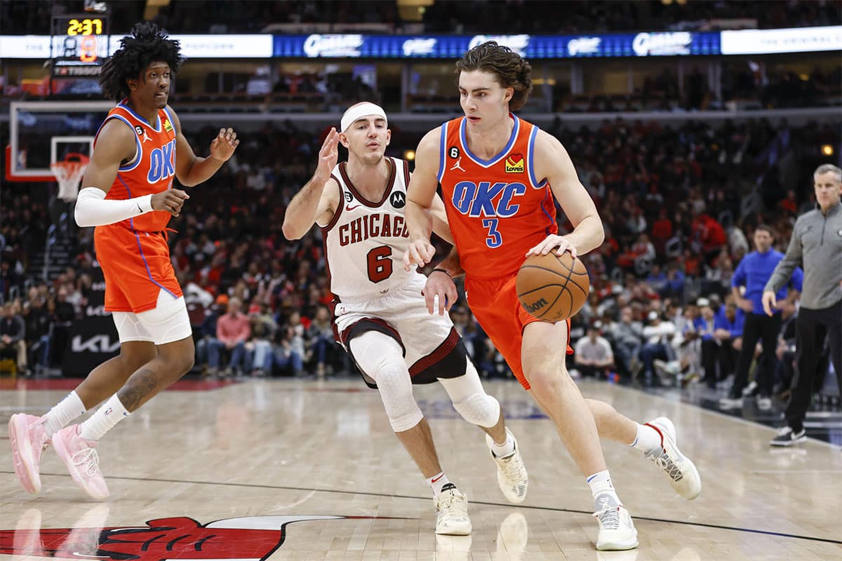 Thunder Game 1: Alex Caruso Enters NBA Playoff History Books Thunder Game 1: Alex Caruso Enters NBA Playoff History Books