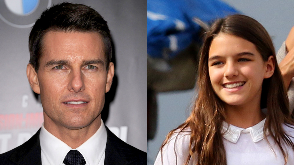 Tom Cruise And Suri Cruise: A Father's Post-Birth Action Tom Cruise And Suri Cruise: A Father's Post-Birth Action