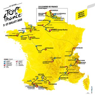 Tour De France 2027: Grand Départ From Edinburgh, UK Tour De France 2027: Grand Départ From Edinburgh, UK