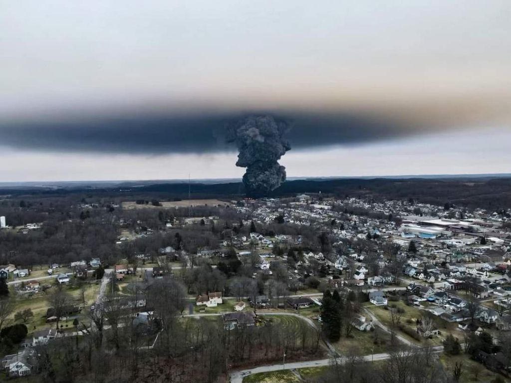 Toxic Chemical Residue From Ohio Derailment: Months-Long Impact On Buildings Toxic Chemical Residue From Ohio Derailment: Months-Long Impact On Buildings