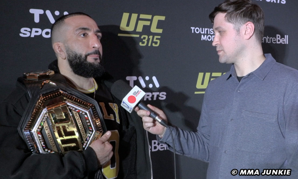 UFC 315: Belal Muhammad And Jack Della Maddalena's Tense Faceoff UFC 315: Belal Muhammad And Jack Della Maddalena's Tense Faceoff