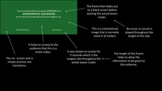 Understanding Teaser Trailer Performance Across Budgets Understanding Teaser Trailer Performance Across Budgets