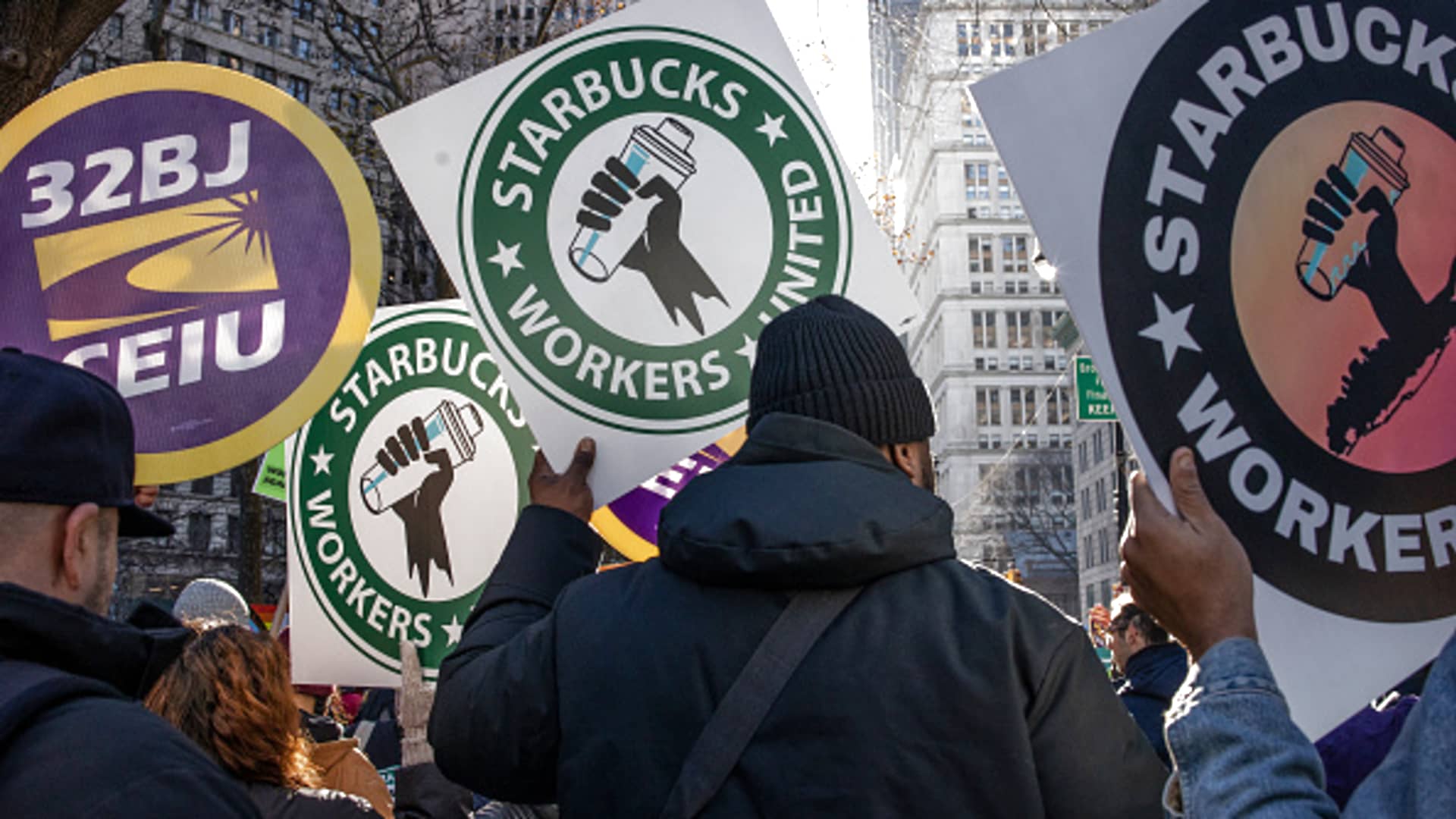 Unionized Starbucks Workers Turn Down Company's Salary Guarantee Unionized Starbucks Workers Turn Down Company's Salary Guarantee