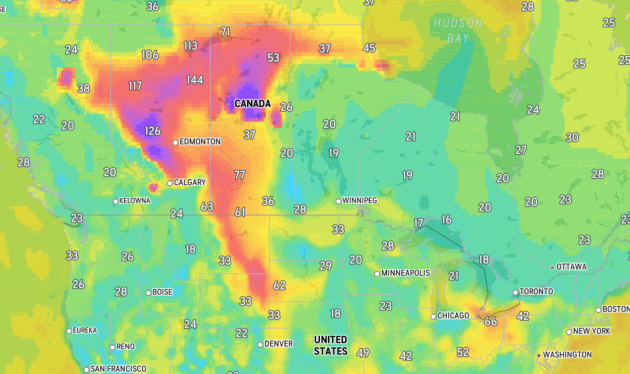 Unprecedented Canadian Wildfires Send Thick Smoke Into The United States Unprecedented Canadian Wildfires Send Thick Smoke Into The United States