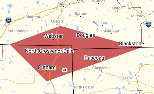 Urgent: Flash Flood Warning For Hampshire And Worcester Counties (Thursday) Urgent: Flash Flood Warning For Hampshire And Worcester Counties (Thursday)