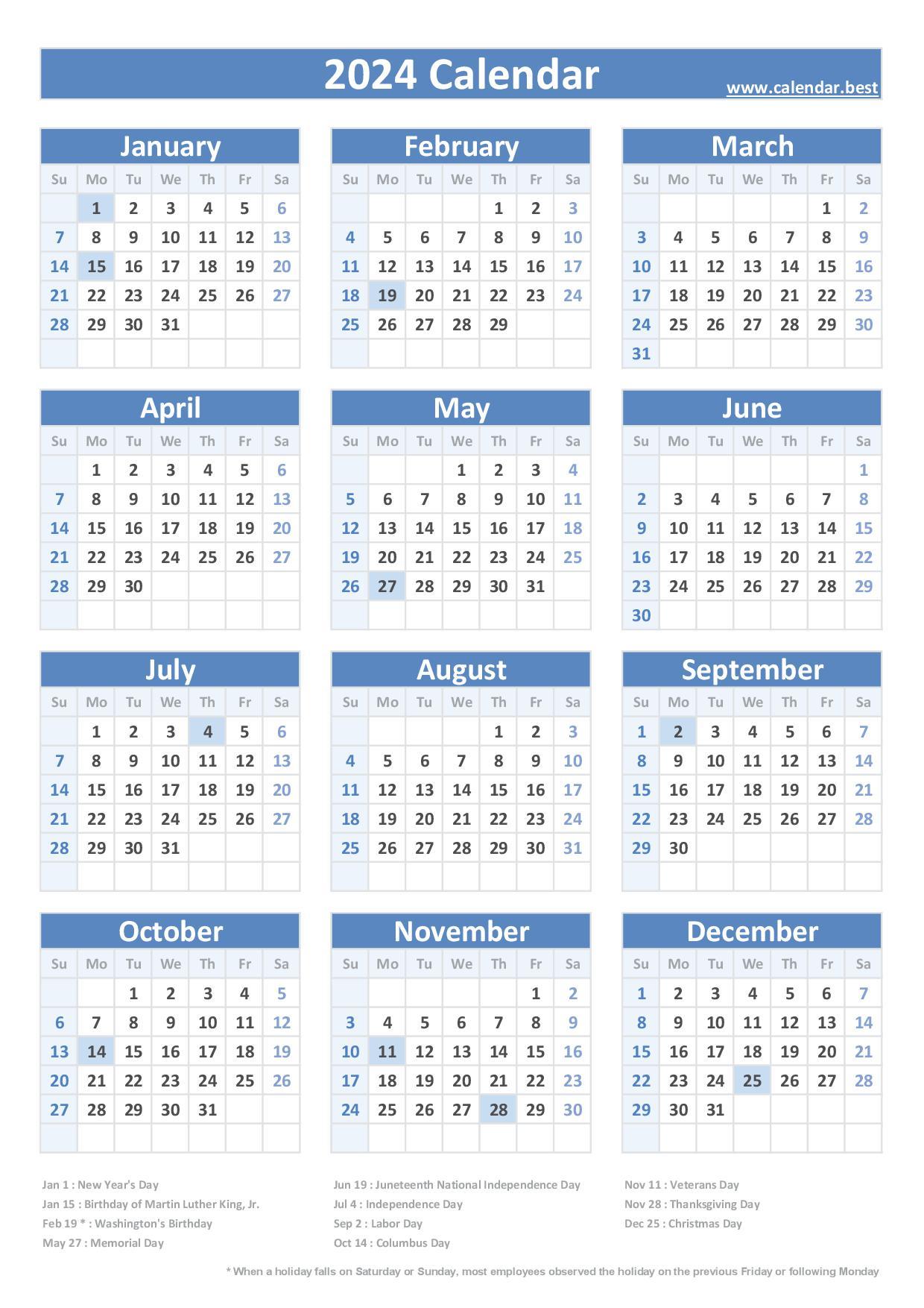 US Holiday Calendar 2025: Federal And Non-Federal Holidays US Holiday Calendar 2025: Federal And Non-Federal Holidays