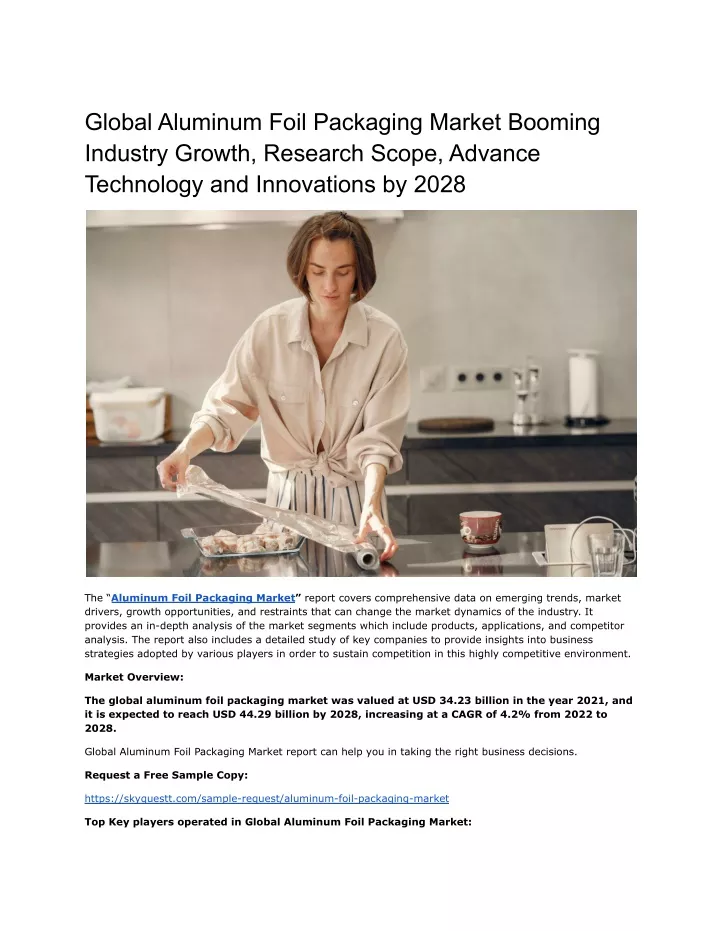 Vaccine Packaging: Market Trends And Booming Demand Vaccine Packaging: Market Trends And Booming Demand