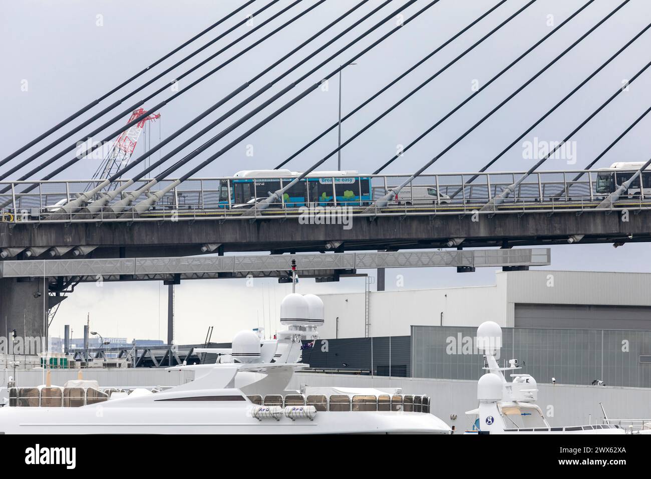 Vehicle Accident On Anzac Bridge: Significant Traffic Delays In Sydney Vehicle Accident On Anzac Bridge: Significant Traffic Delays In Sydney