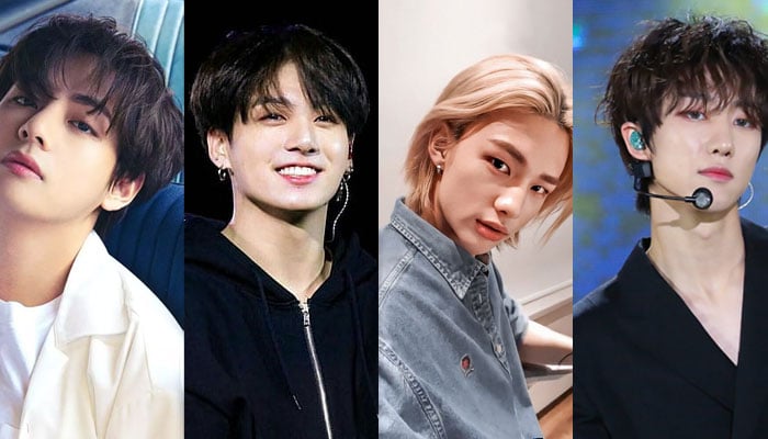 Viral Gym Photos: BTS V And Jungkook Show Off Military-Trained Bodies Ahead Of Discharge Viral Gym Photos: BTS V And Jungkook Show Off Military-Trained Bodies Ahead Of Discharge