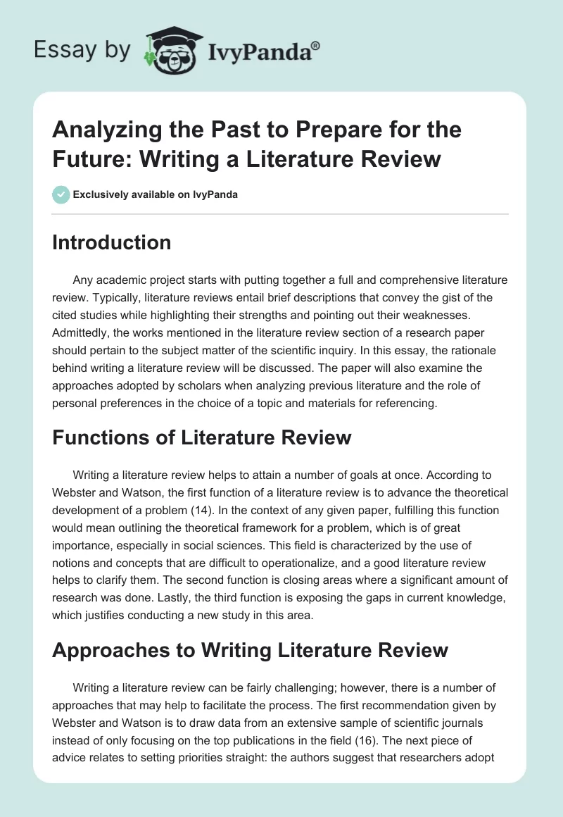 Week In Review: Analyzing Past Mistakes For Future Success Week In Review: Analyzing Past Mistakes For Future Success