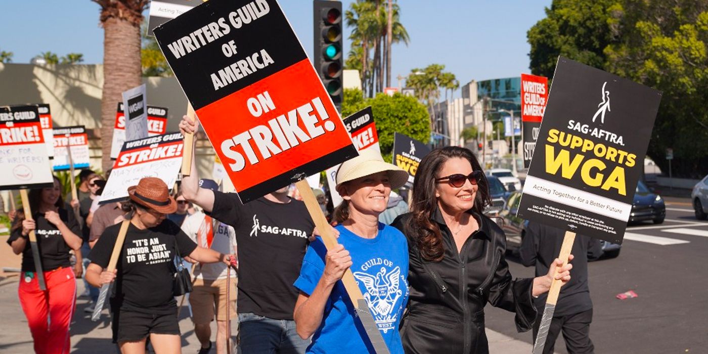 WGA And SAG-AFTRA Strike: A Complete Shutdown Of Hollywood Production WGA And SAG-AFTRA Strike: A Complete Shutdown Of Hollywood Production