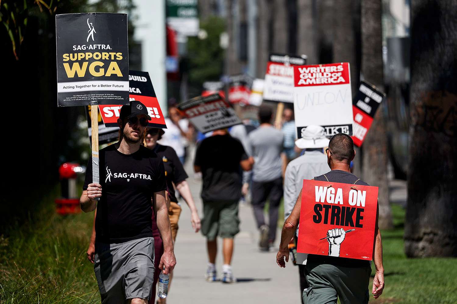 WGA And SAG-AFTRA Strike: The Complete Hollywood Production Shutdown WGA And SAG-AFTRA Strike: The Complete Hollywood Production Shutdown