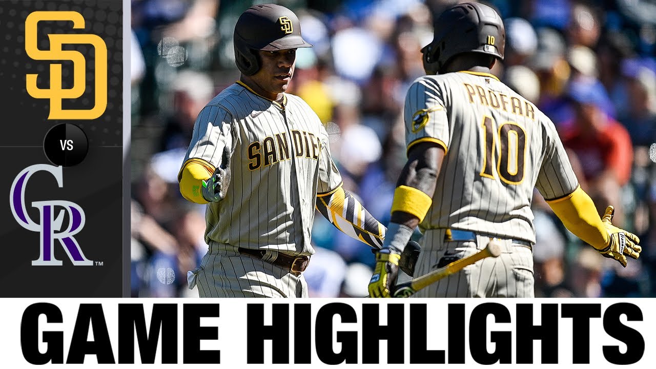 Will The Padres Finally Defeat The Rockies? A Series Preview Will The Padres Finally Defeat The Rockies? A Series Preview