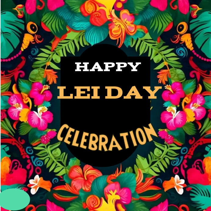Young Hawaiian Artists Shine: Memorial Day Lei Poster Contest Young Hawaiian Artists Shine: Memorial Day Lei Poster Contest