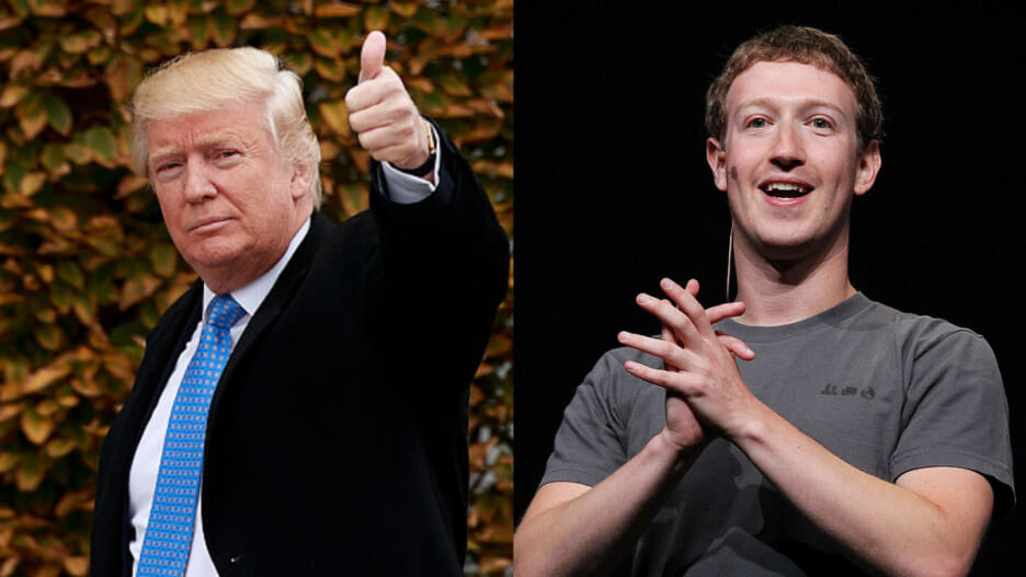Zuckerberg And Trump: A New Era For Facebook And Politics Zuckerberg And Trump: A New Era For Facebook And Politics